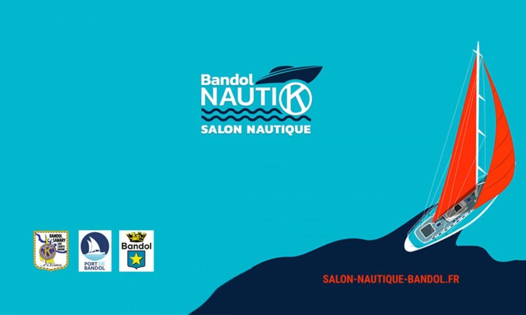 Affiche du salon nautique de Bandol 2024